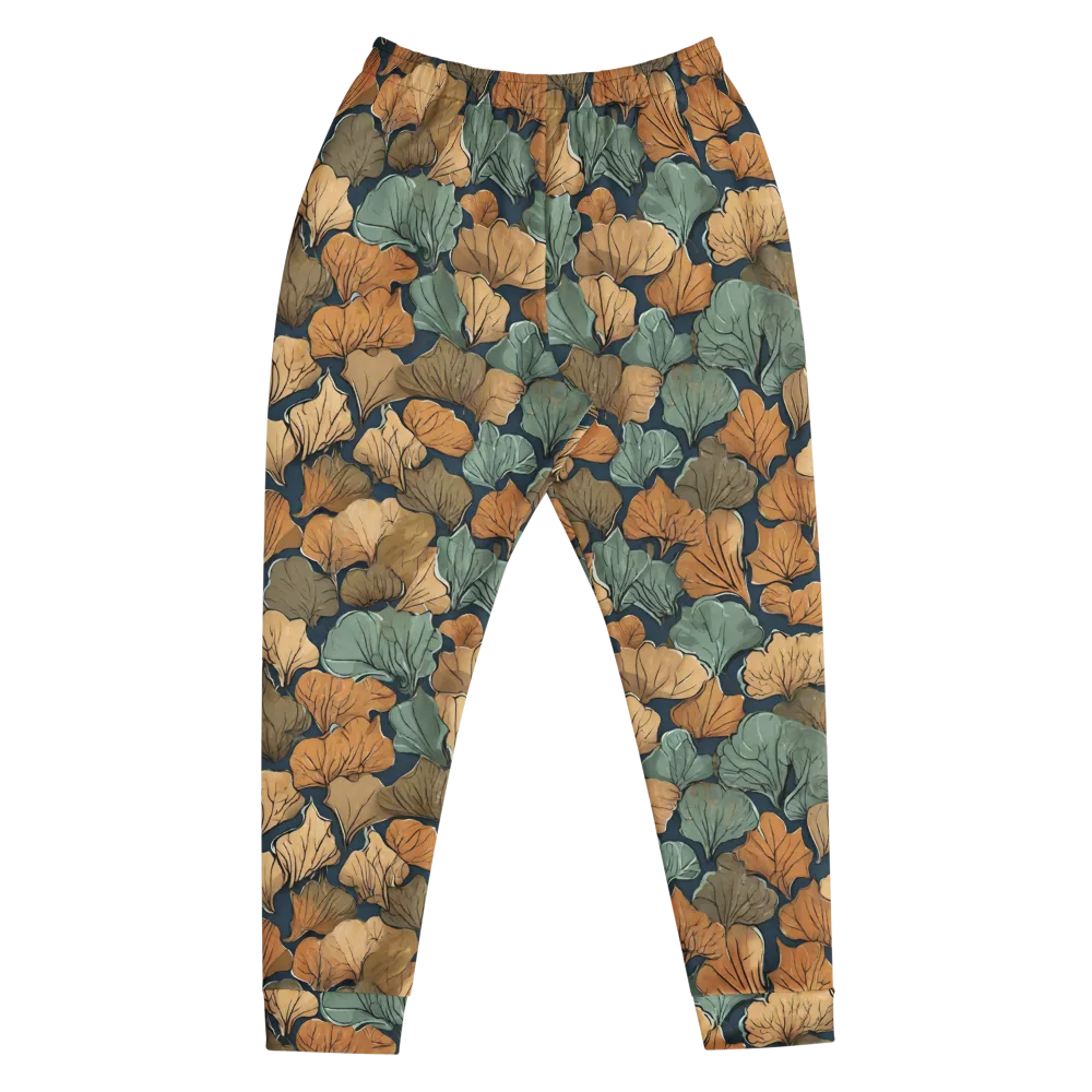 Midnight Foliage on Men's Joggers — Front