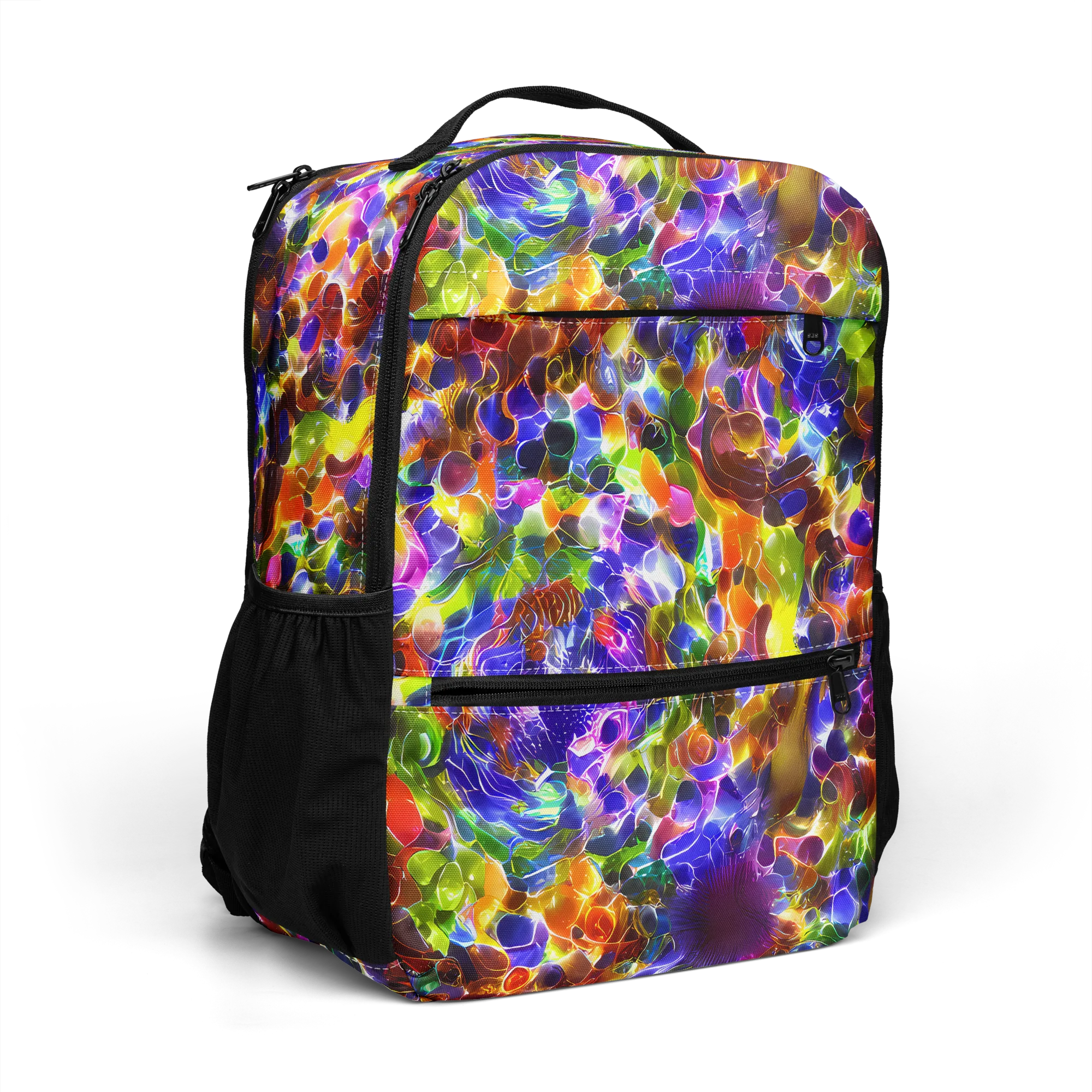 Neon Botanica on Utility Backpack — Right Front