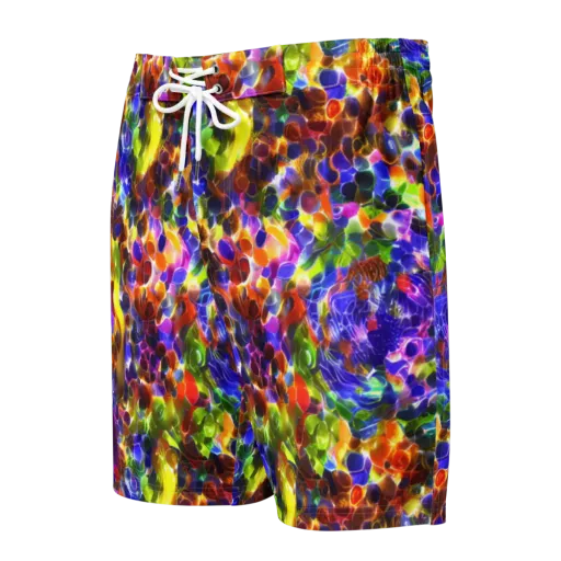 Neon Botanica on a Men's Board Shorts
