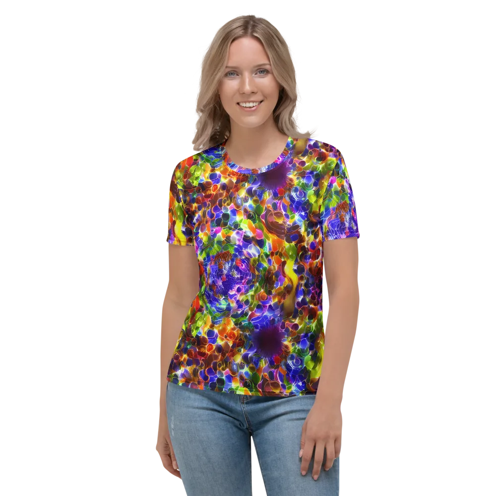 Neon Botanica on Women's Crew Neck T-Shirt — Front