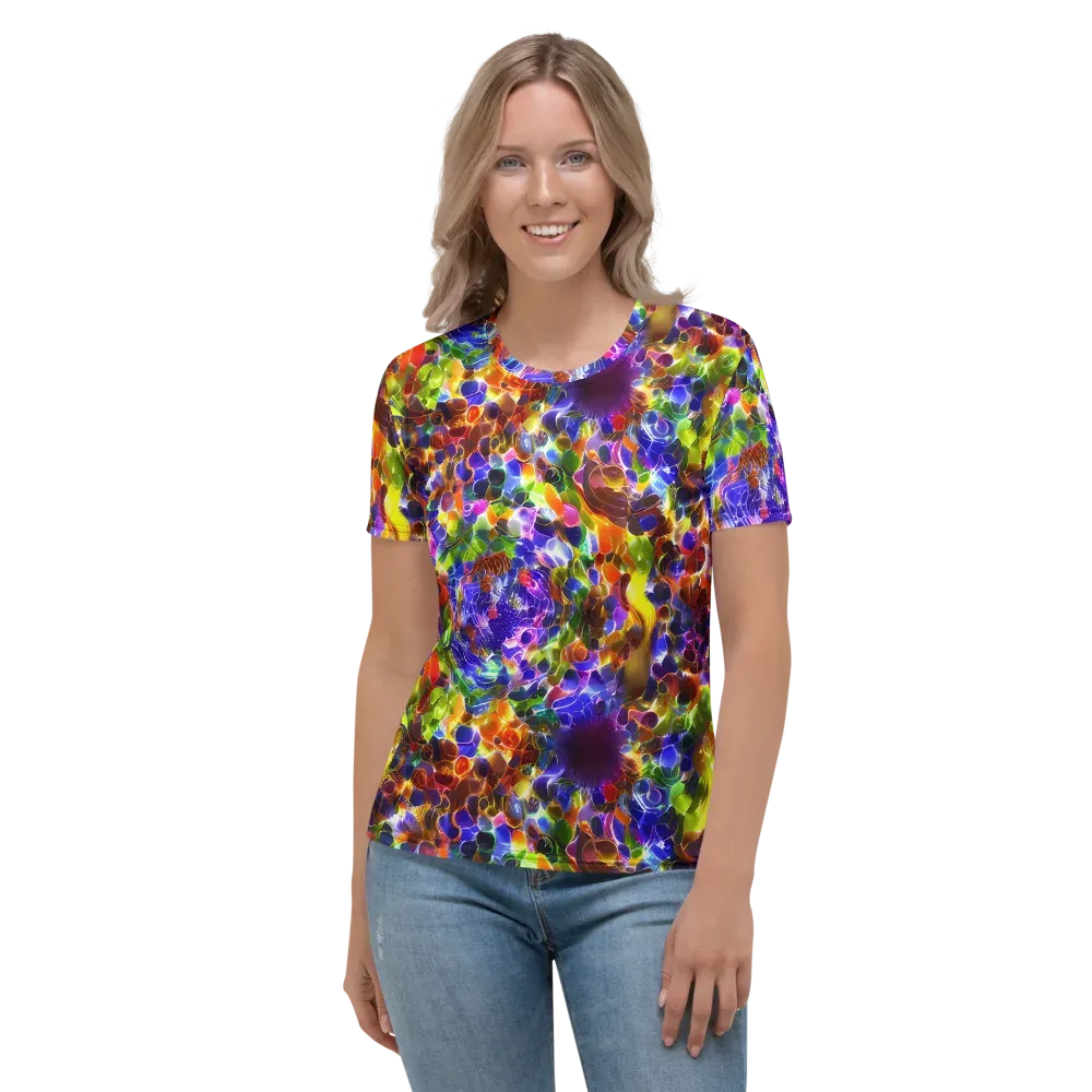 Neon Botanica on Women's Crew Neck T-Shirt — Front
