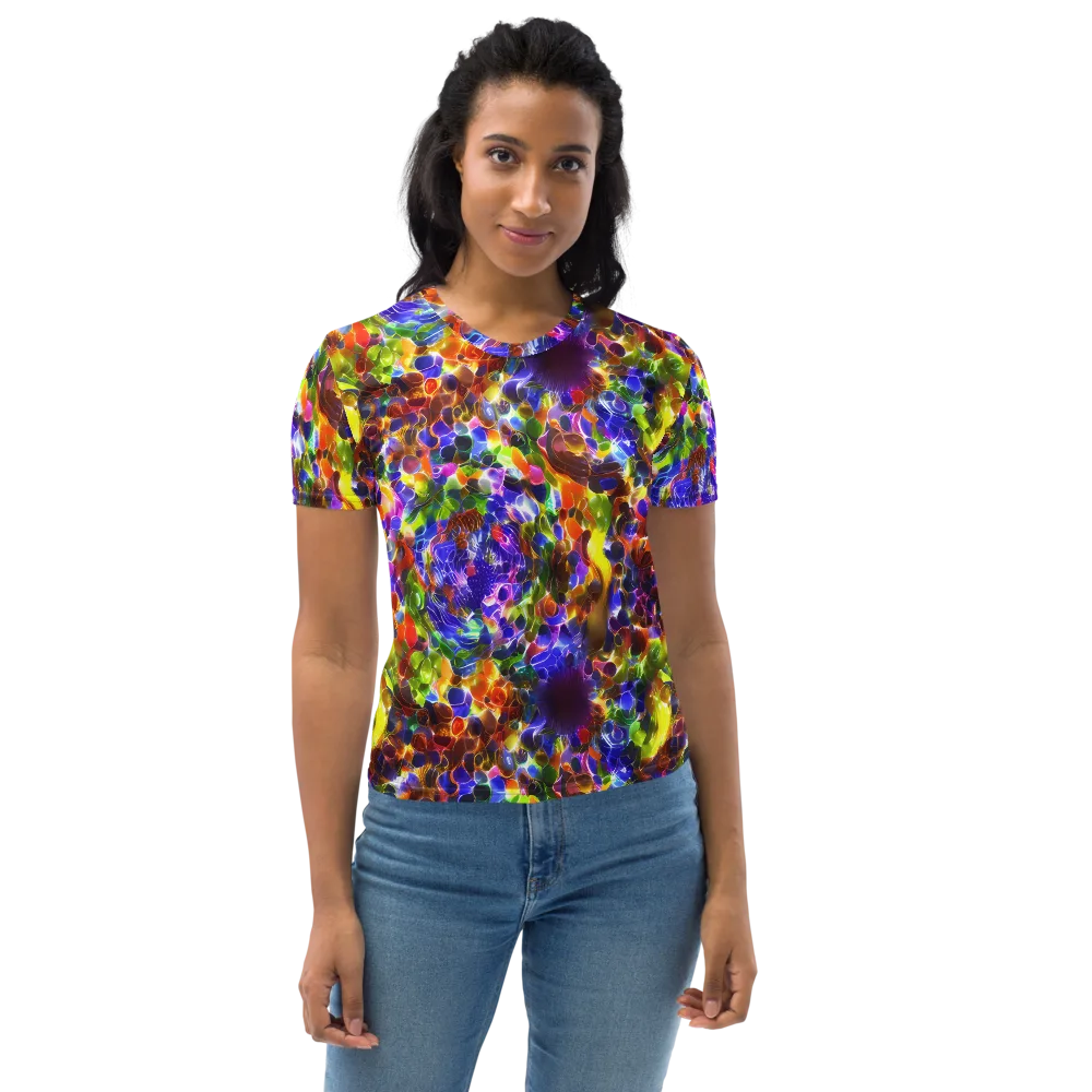 Neon Botanica on Women's Crew Neck T-Shirt — Front