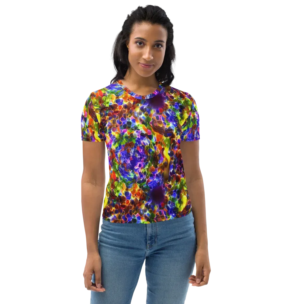 Neon Botanica on Women's Crew Neck T-Shirt — Front