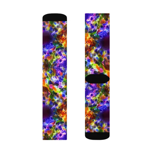 Neon Botanica on a Socks