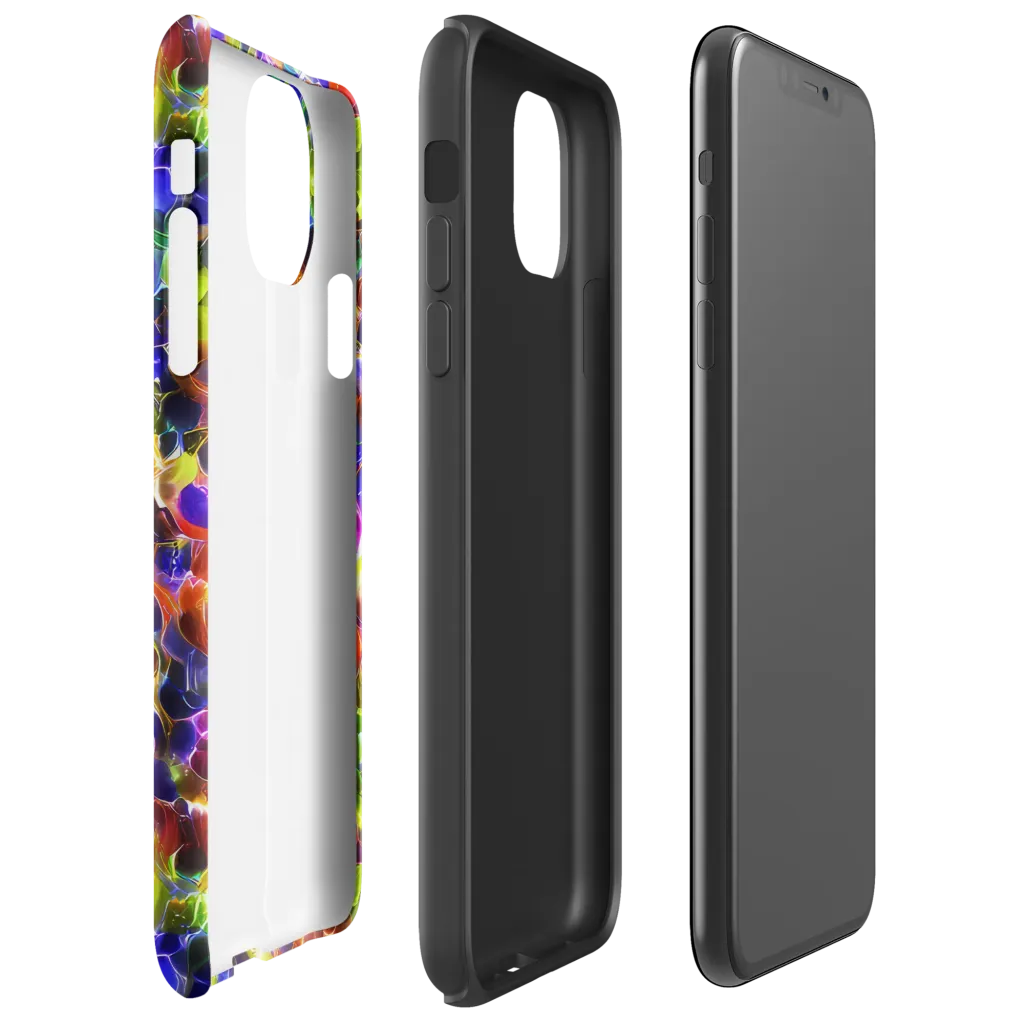 Neon Botanica on Tough Case for iPhone® — Right