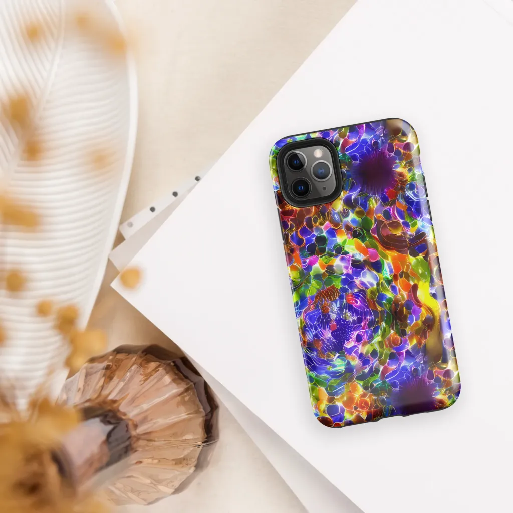 Neon Botanica on Tough Case for iPhone® — Front