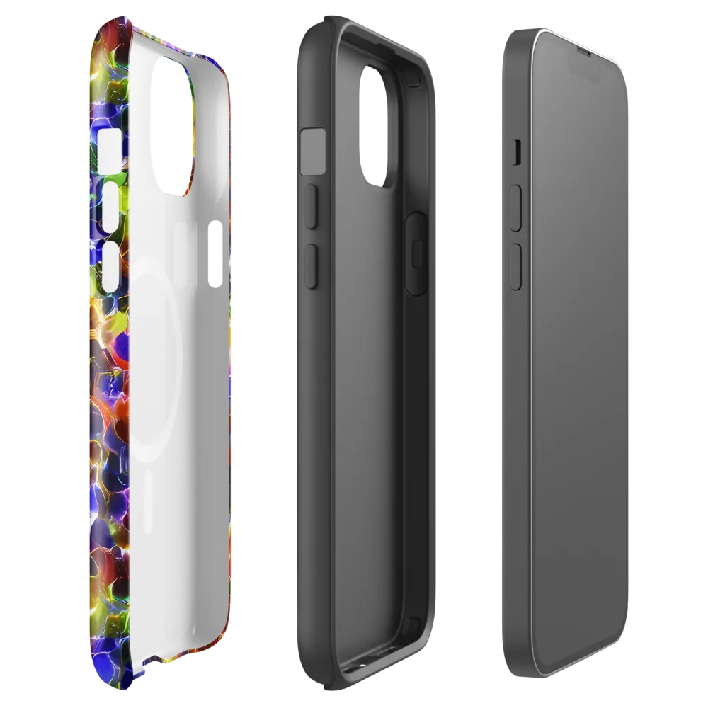 Neon Botanica on MagSafe Tough Case for iPhone® — Front