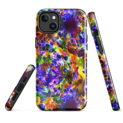 Neon Botanica on a MagSafe Tough Case for iPhone®