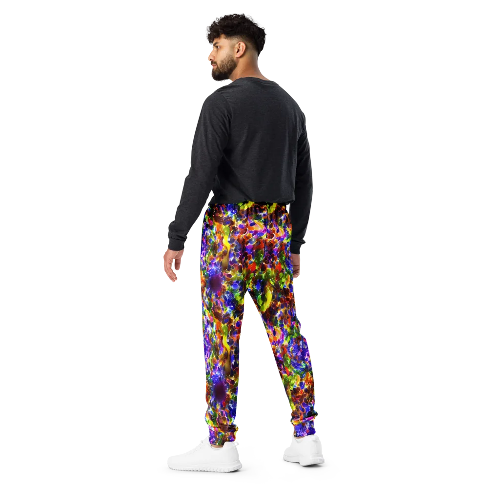 Neon Botanica on Men's Joggers — Back