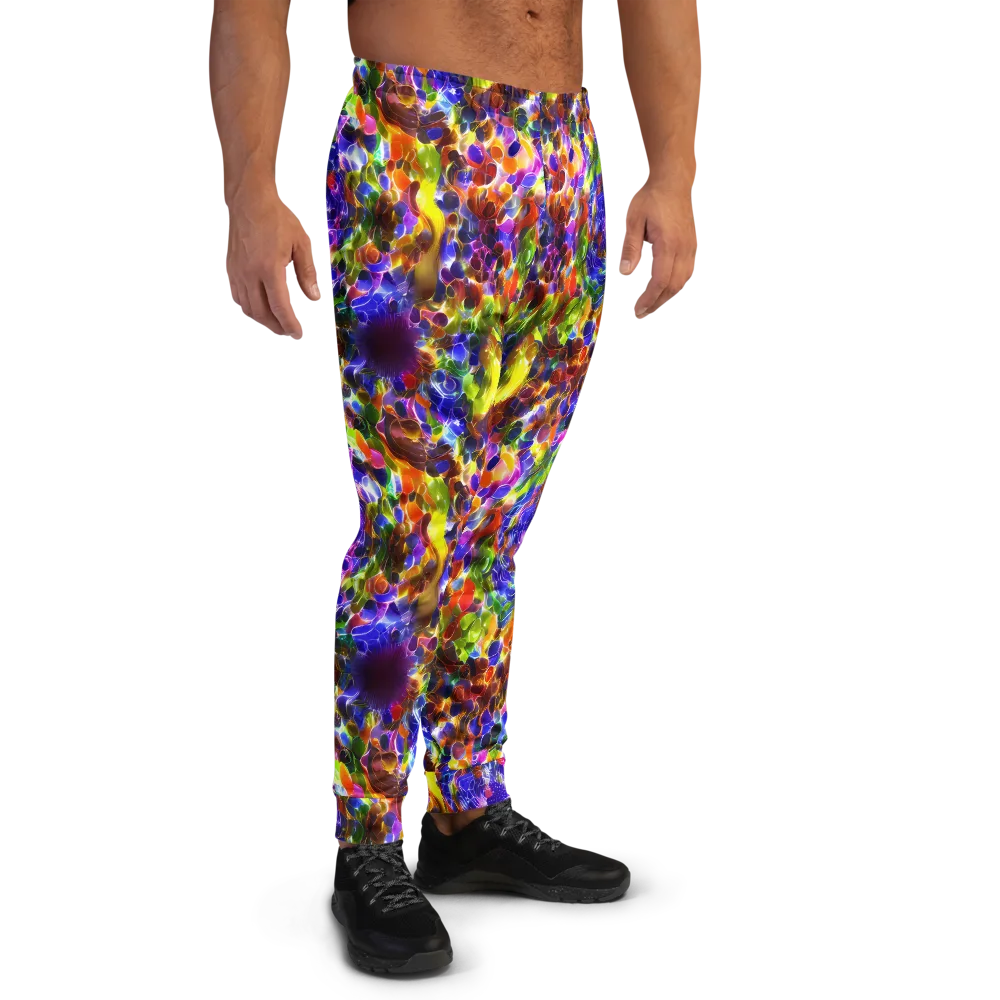Neon Botanica on Men's Joggers — Right