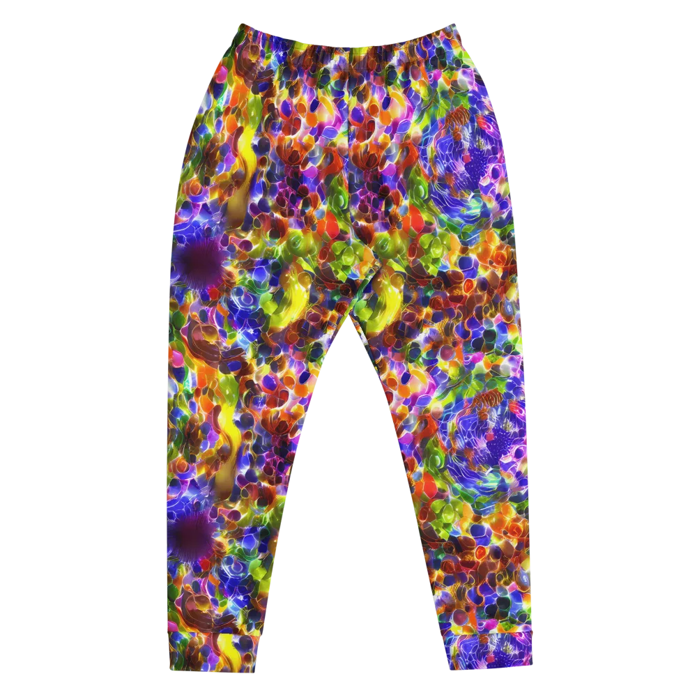 Neon Botanica on Men's Joggers — Front