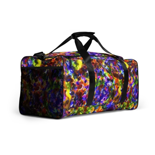 Neon Botanica on a Duffle Bag