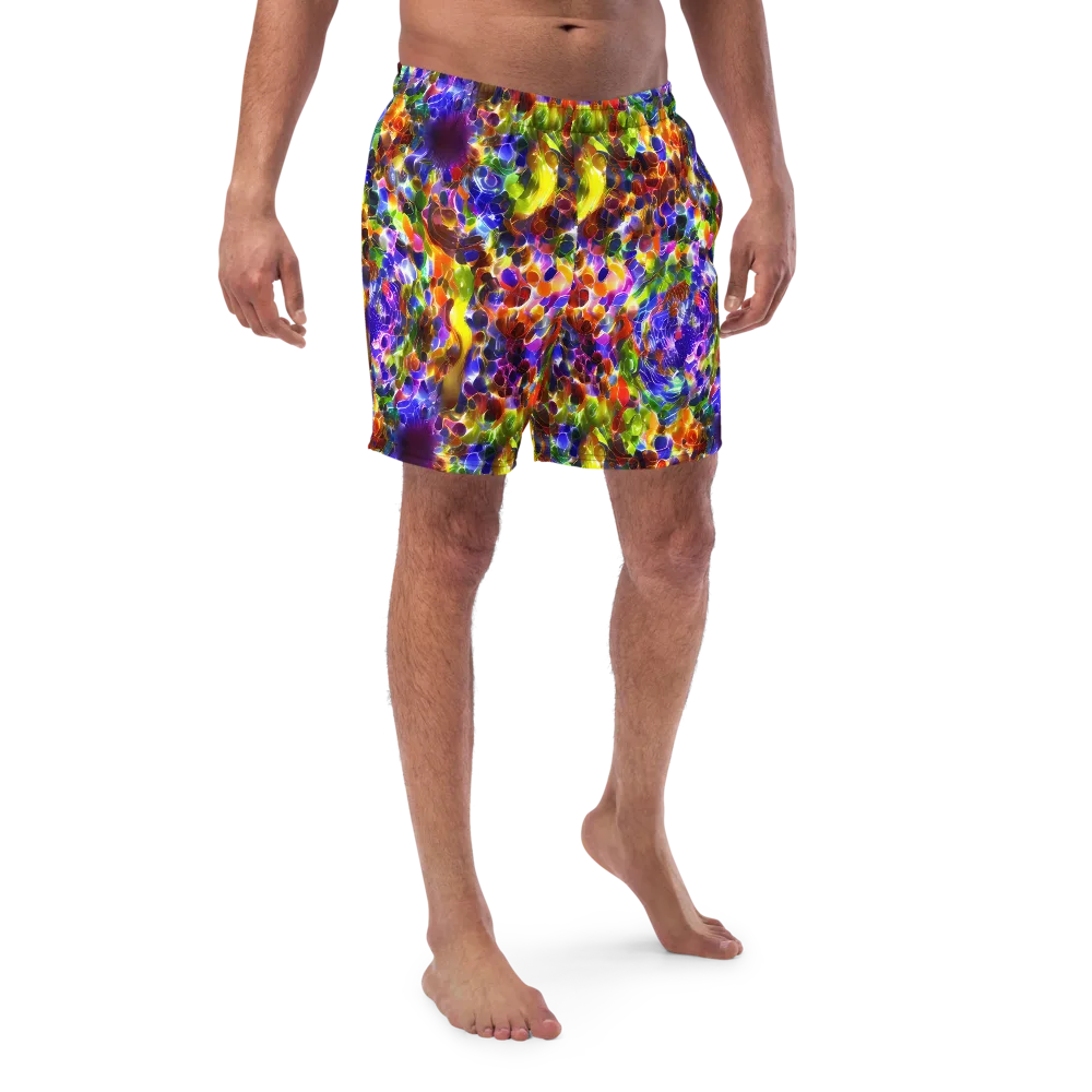 Neon Botanica on Swim Trunks — Front