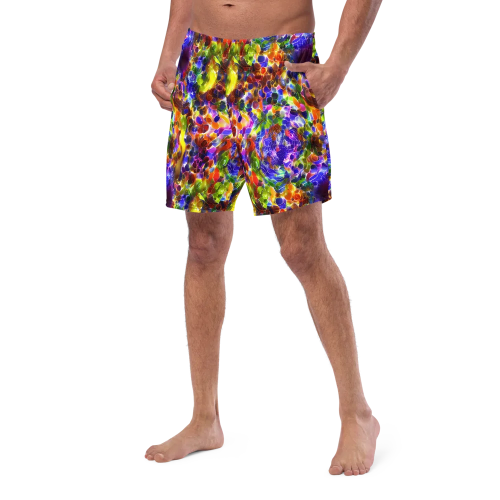 Neon Botanica on Swim Trunks — Left Front
