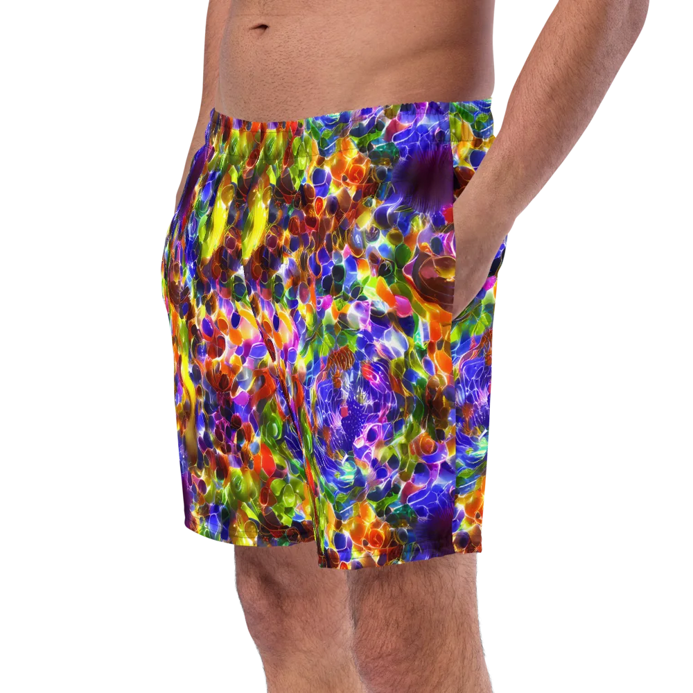 Neon Botanica on Swim Trunks — Left Front