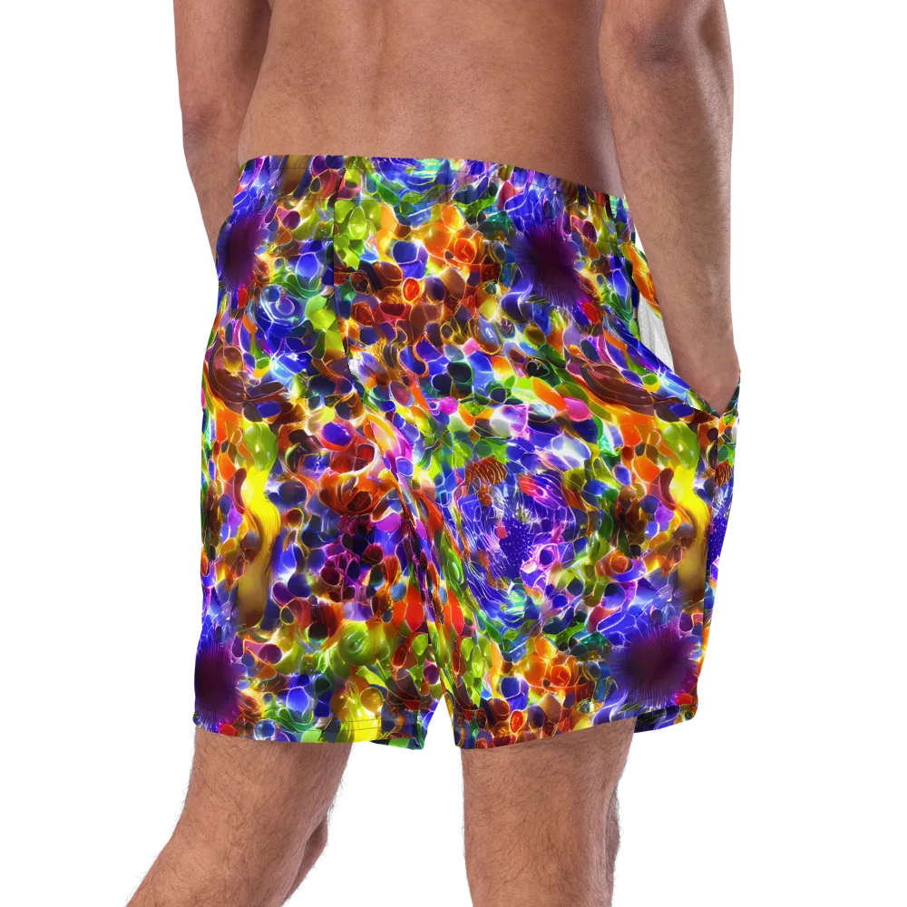 Neon Botanica on Swim Trunks — Right Back