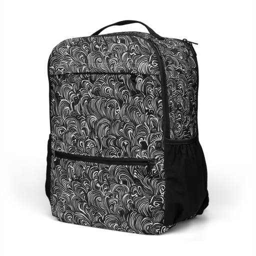 Midnight Feather on a Utility Backpack