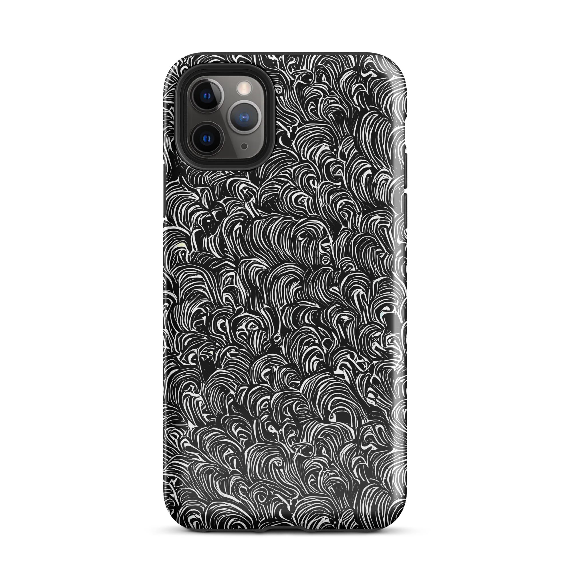 Midnight Feather on Tough Case for iPhone® — Front