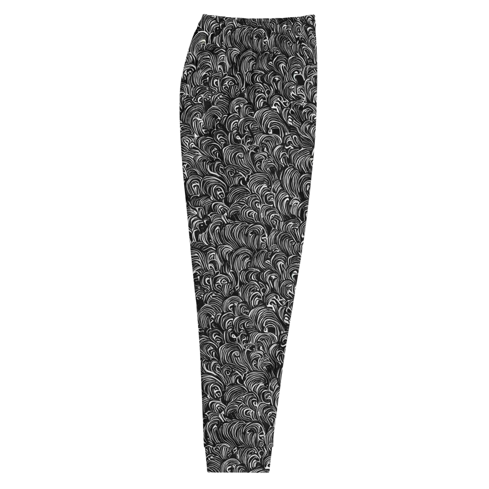 Midnight Feather on Men's Joggers — Right