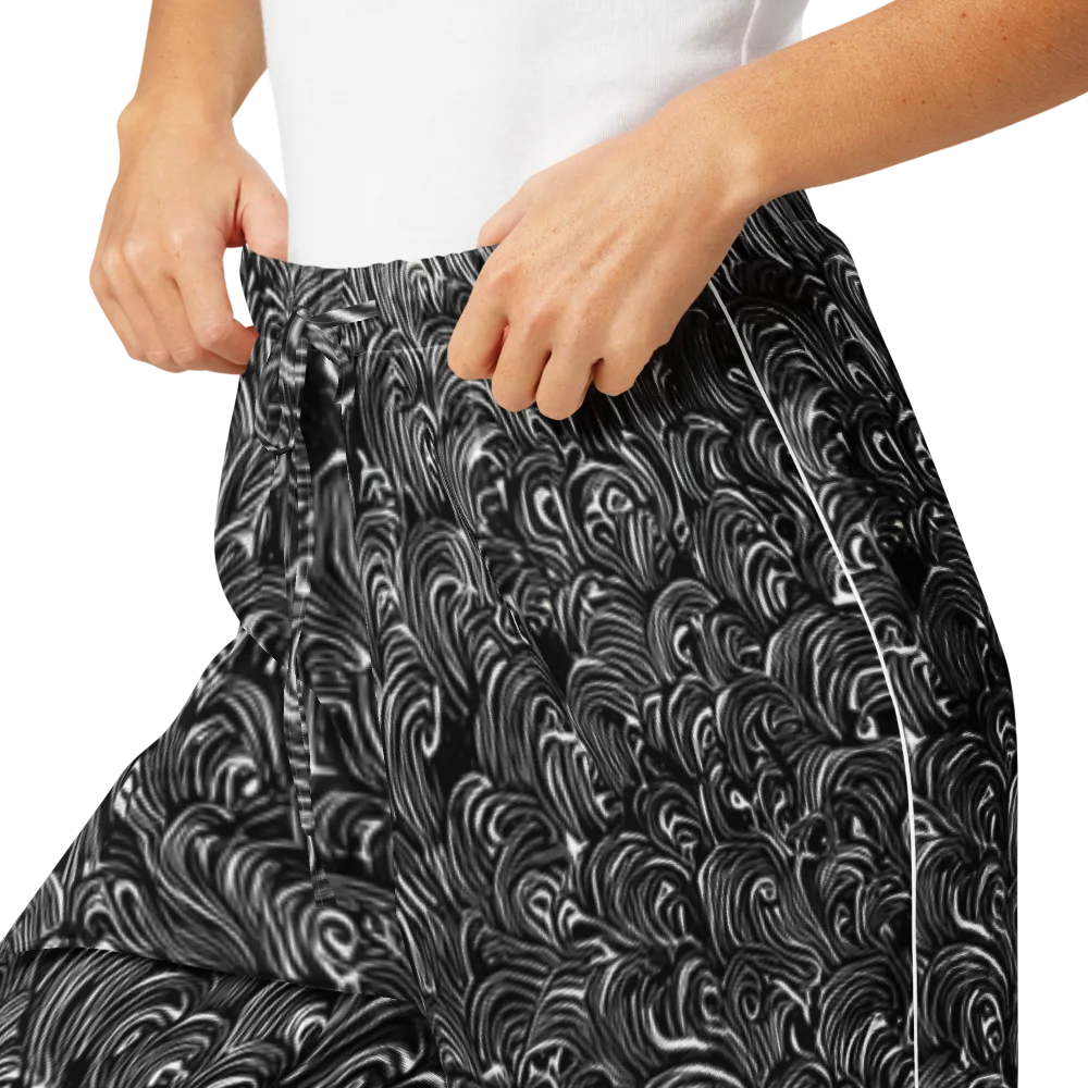 Midnight Feather on Women's Pajama Pants — Product details