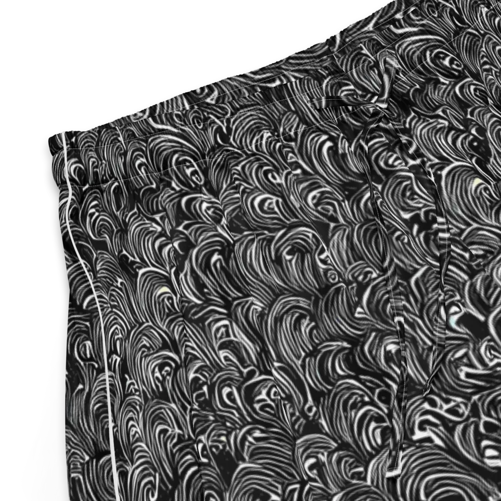 Midnight Feather on Women's Pajama Shorts — Product details