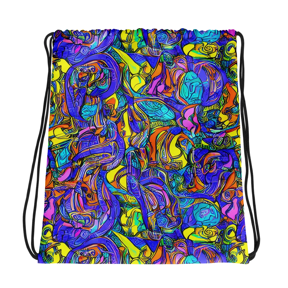 Electric Opulence on Drawstring Bag — Photo