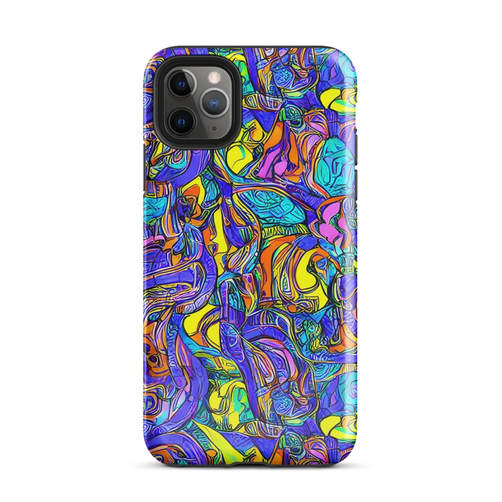 Electric Opulence on Tough Case for iPhone® — Front