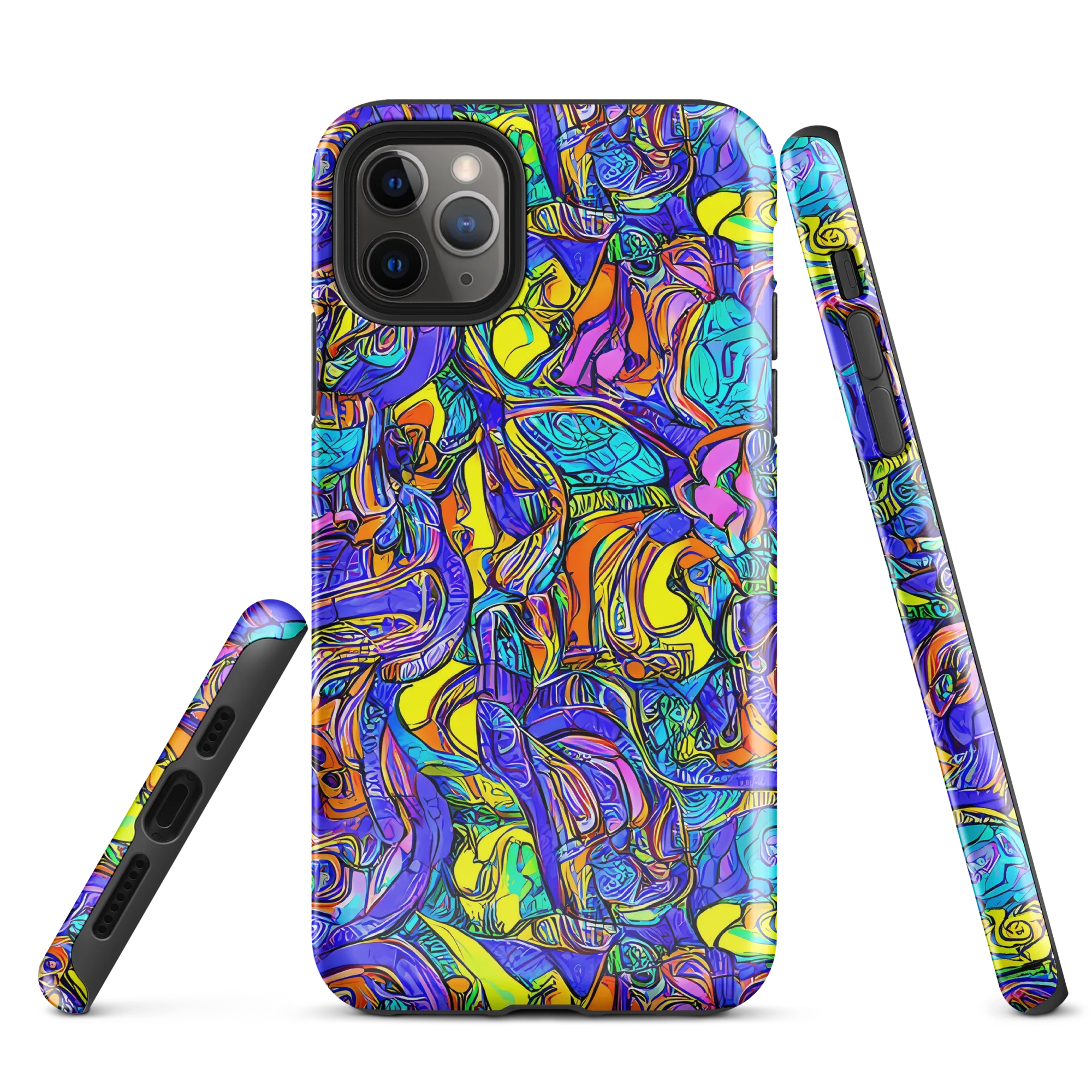 Electric Opulence on Tough Case for iPhone® — Front