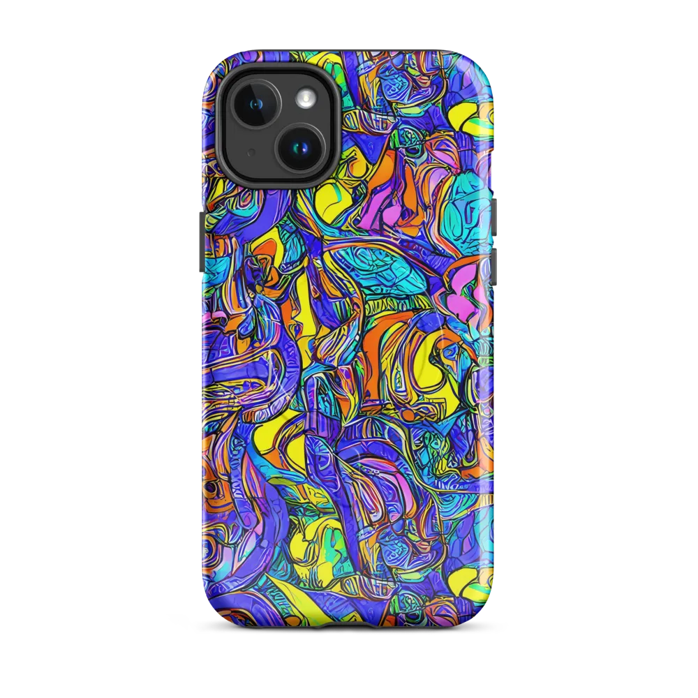 Electric Opulence on MagSafe Tough Case for iPhone® — Front