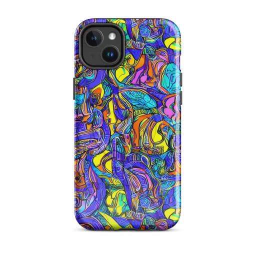 Electric Opulence on a MagSafe Tough Case for iPhone®