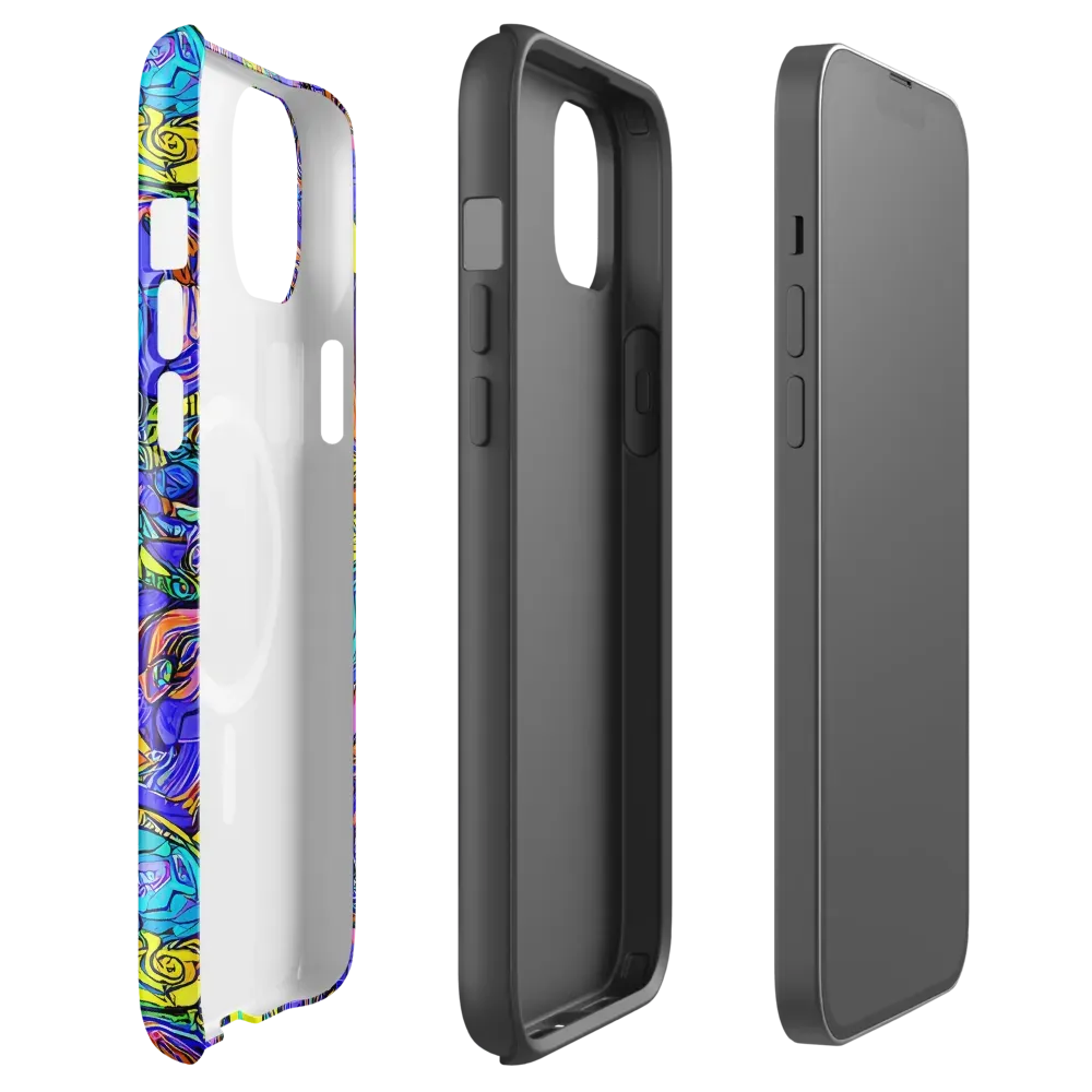 Electric Opulence on MagSafe Tough Case for iPhone® — Front