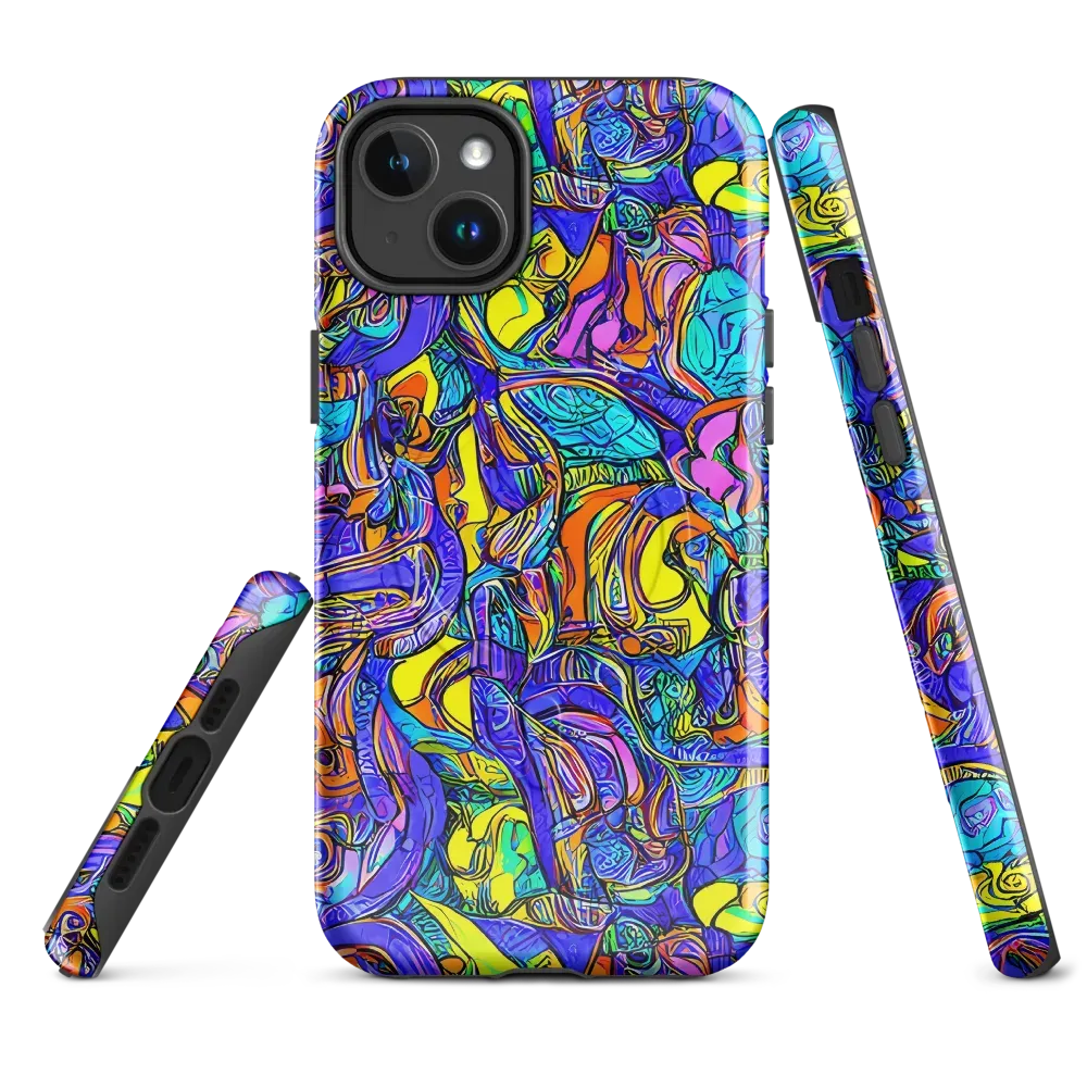 Electric Opulence on MagSafe Tough Case for iPhone® — Front