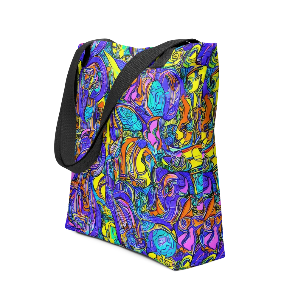 Electric Opulence on Tote Bag — Front