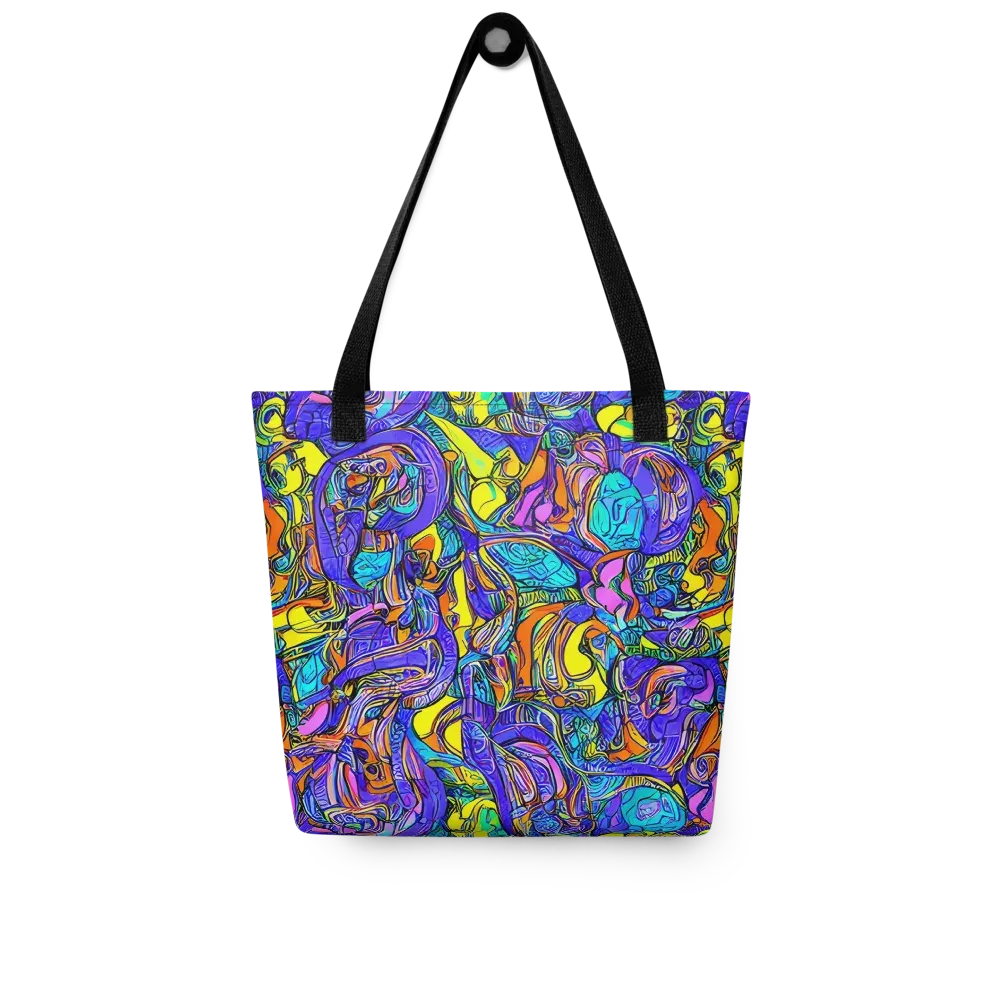 Electric Opulence on Tote Bag — Front