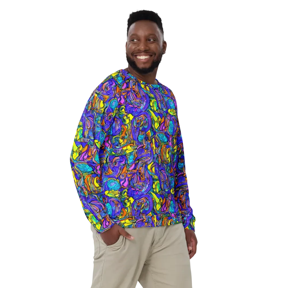 Electric Opulence on Sweatshirt — Front