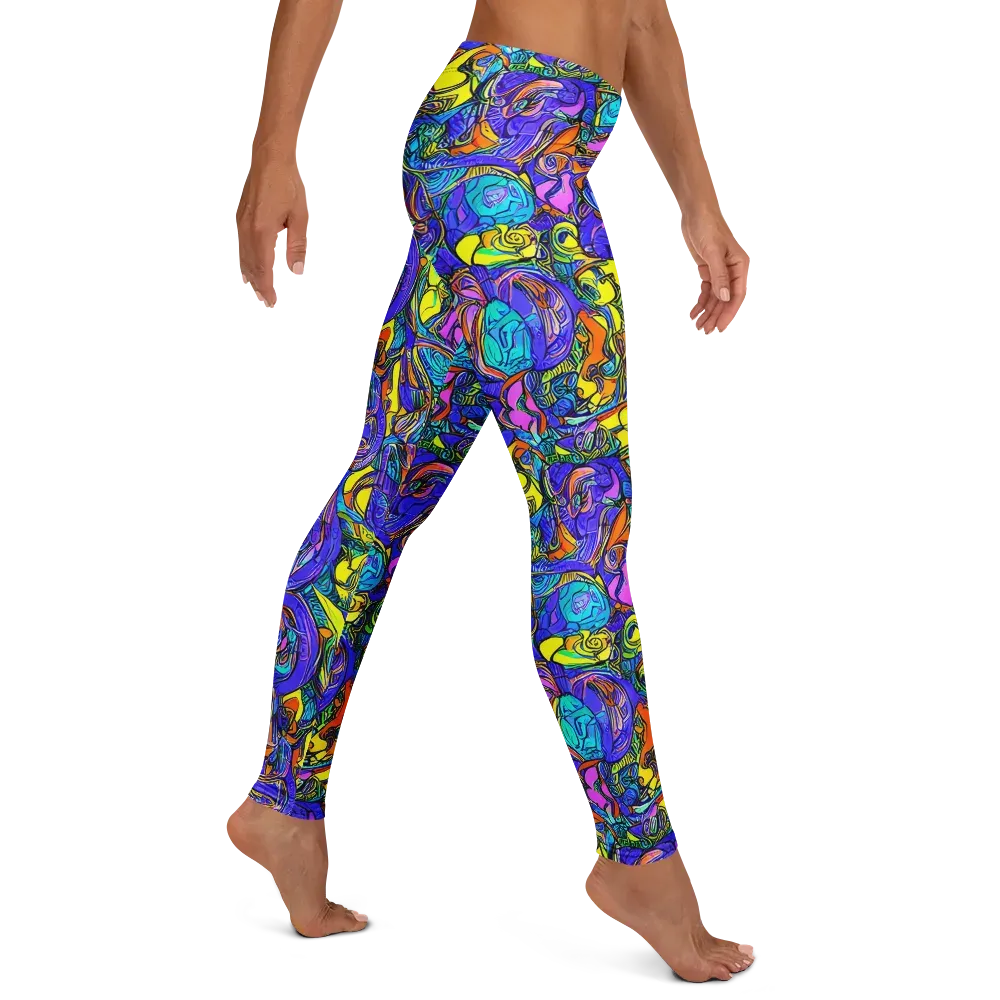 Electric Opulence on Leggings — Right