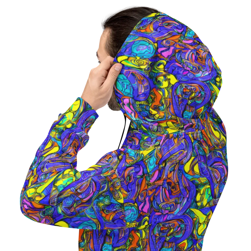 Electric Opulence on Hoodie — Back