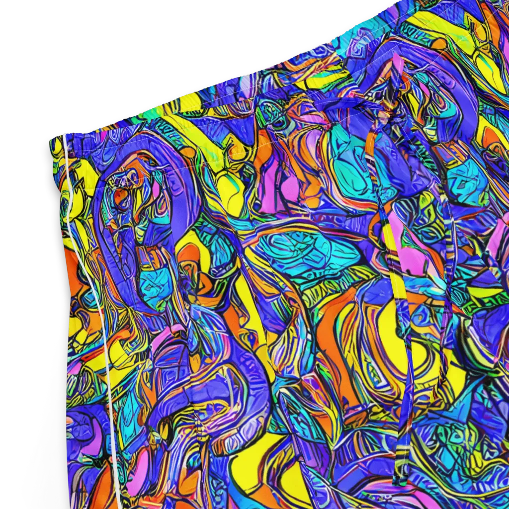 Electric Opulence on Women's Pajama Shorts — Product details