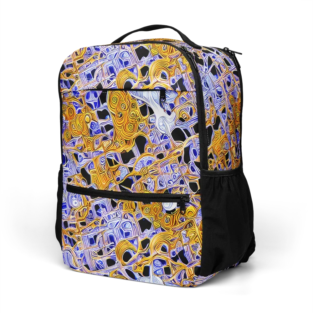 Cobalt Conflagration on Utility Backpack — Left Front