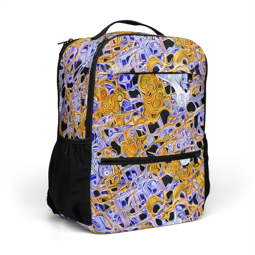 Cobalt Conflagration on a Utility Backpack