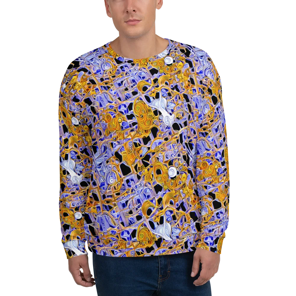 Cobalt Conflagration on Sweatshirt — Front