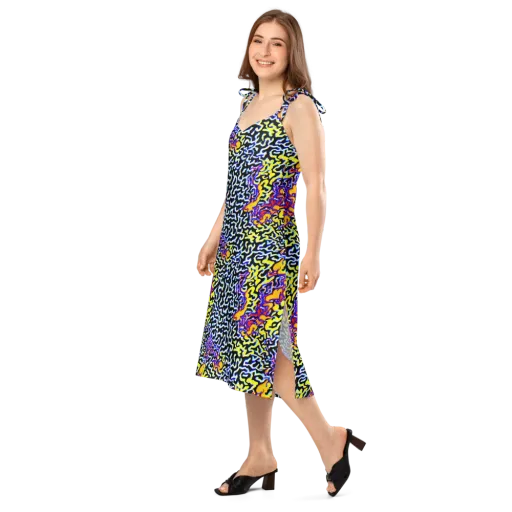 Acid Script on a Slip Dress
