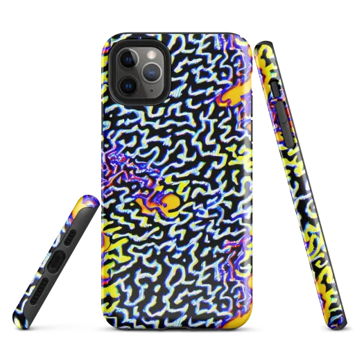 Acid Script on a Tough Case for iPhone®