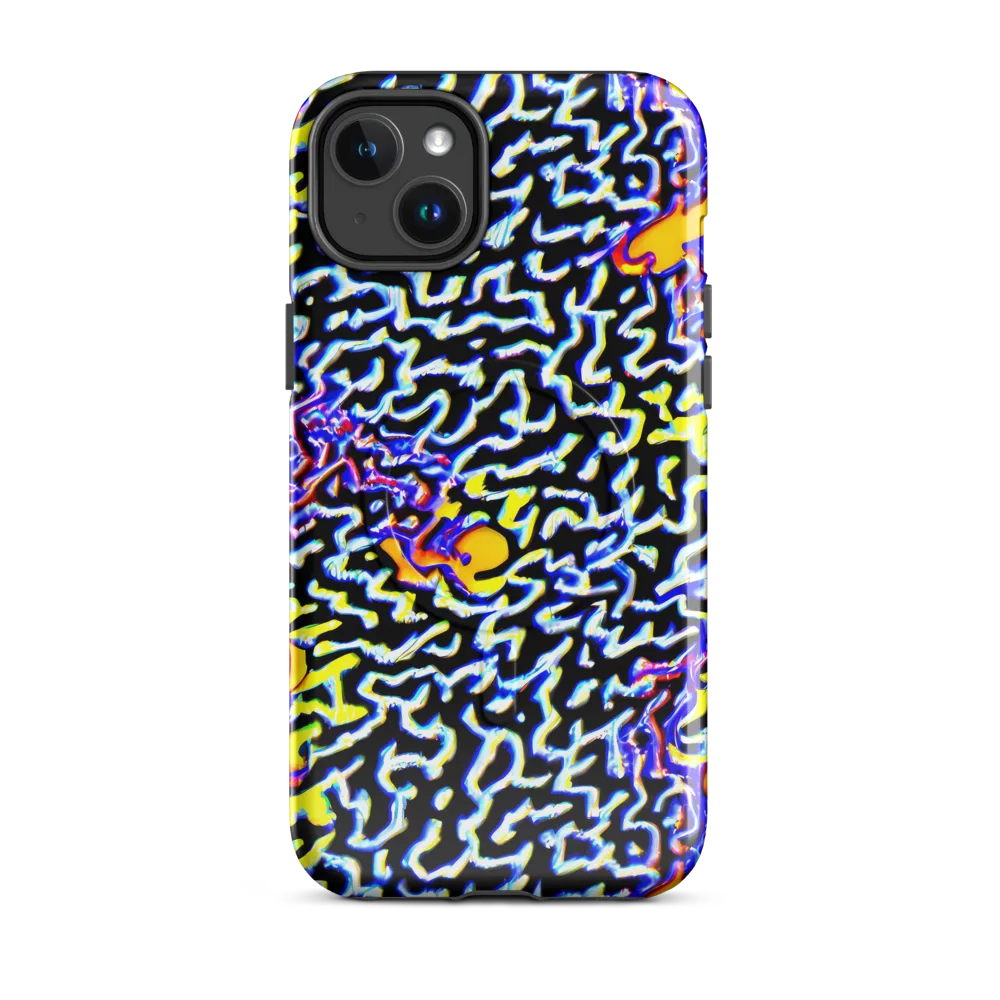 Acid Script on MagSafe Tough Case for iPhone® — Front