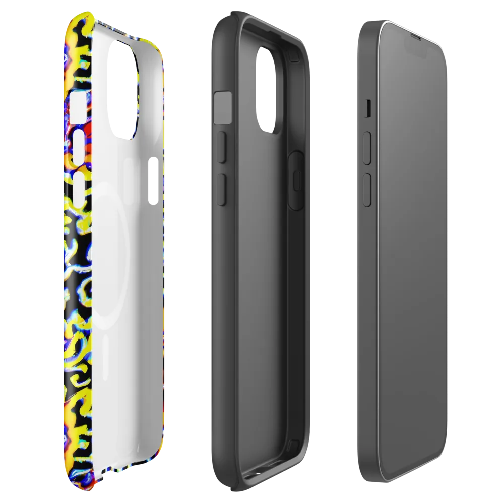 Acid Script on MagSafe Tough Case for iPhone® — Front