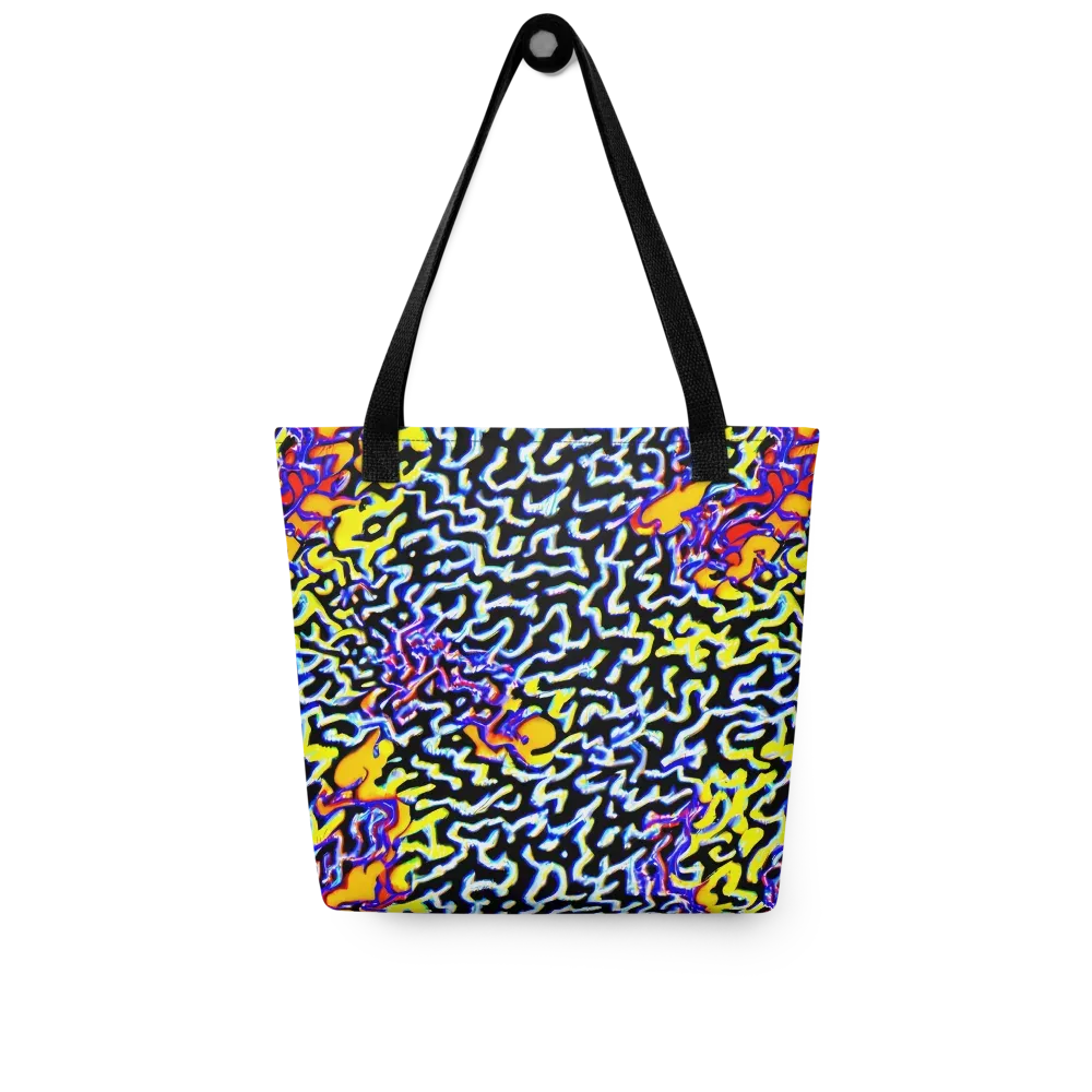 Acid Script on Tote Bag — Front