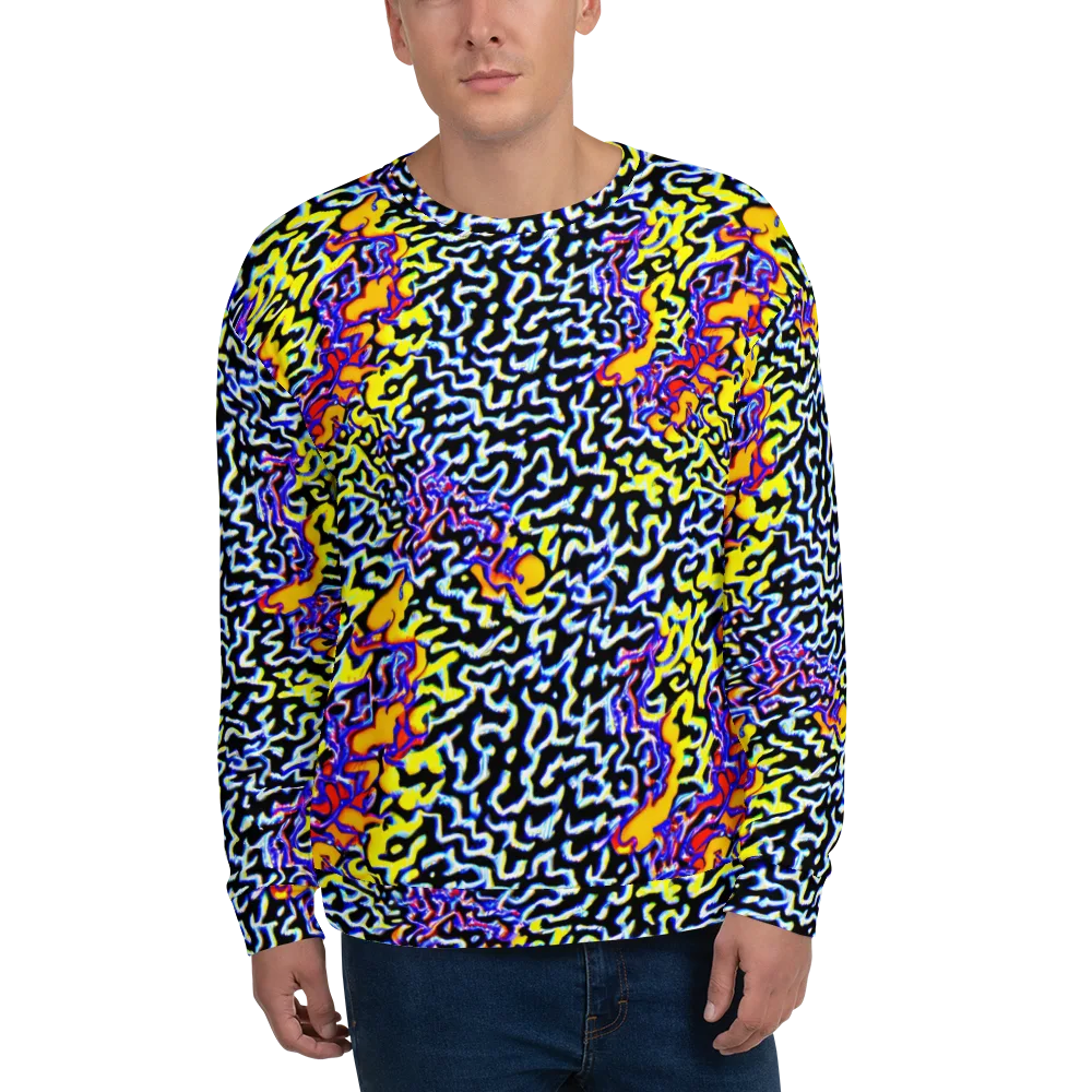 Acid Script on Sweatshirt — Front