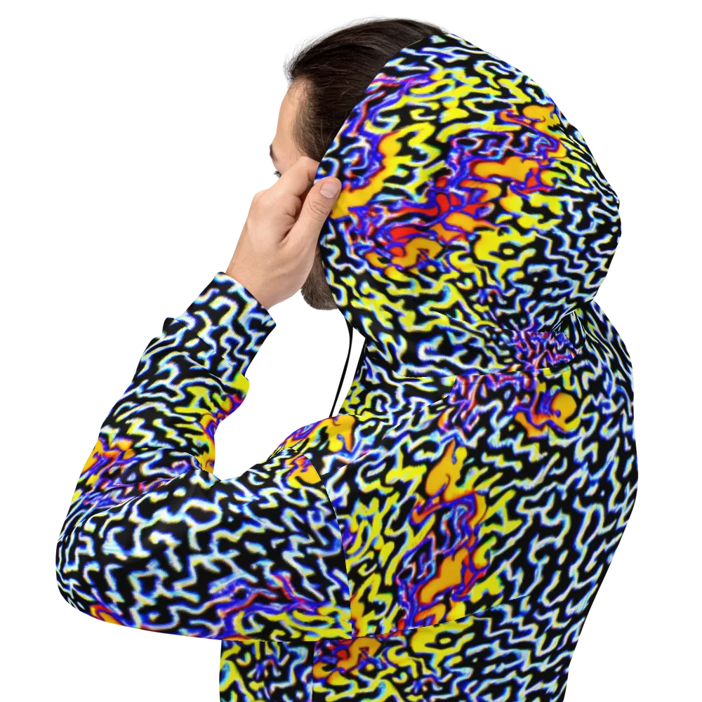 Acid Script on Hoodie — Back