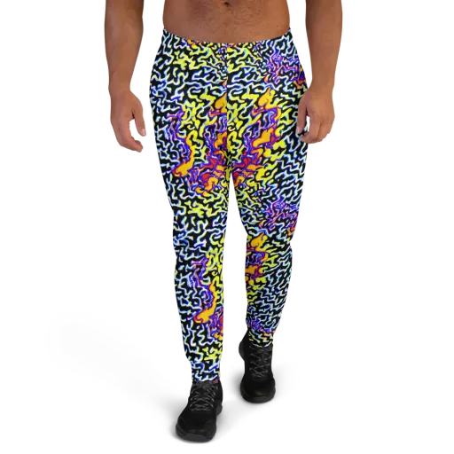 Acid Script on a Men's Joggers