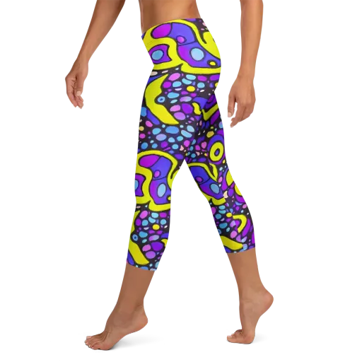 Chromatic Orbits on a Capri Leggings